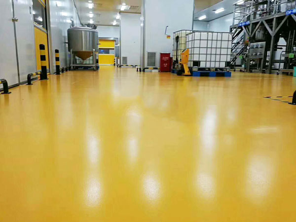 中度防腐加工區(qū)地坪解決方案，我們功能型地坪